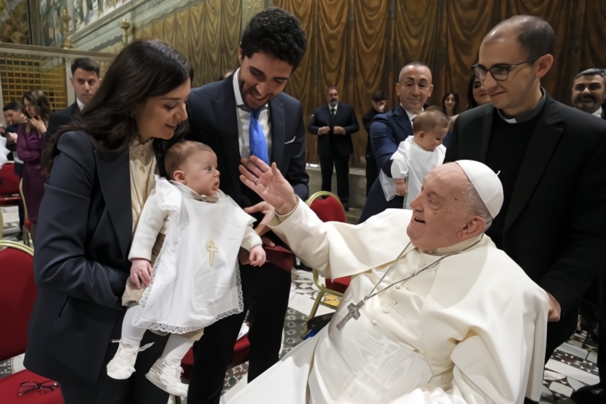 Pope Francis celebrates the Feast of the Baptism of the Lord, emphasizing the gift of faith and the importance of remembering one's baptismal date while offering prayers for peace and those affected by disaster. (Vatican Media) Pope Francis celebrates the Feast of the Baptism of the Lord, emphasizing the gift of faith and the importance of remembering one's baptismal date while offering prayers for peace and those affected by disaster. (Vatican Media)