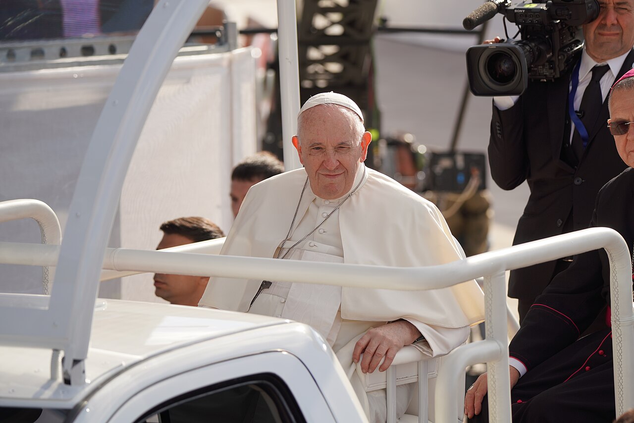 Visit of Pope Francis to Kazakhstan in September 2022. (Wikimedia Commons) Visit of Pope Francis to Kazakhstan in September 2022. (Wikimedia Commons)
