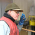 BENEDICTINE SAMPLES SYRUP IN PRIORY – Benedictine Brother Augustine Carroll samples this year's first batch of maple syrup in early March at Weston Priory in Vermont. The Image of BENEDICTINE SAMPLES SYRUP IN PRIORY – Benedictine Brother Augustine Carroll samples this year's first batch of maple syrup in early March at Weston Priory in Vermont. The