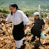 PILGRIMS CLIMB HILL IN MEDJUGORJE – Pilgrims in June 2004 climb the hill where apparitions are said to have first occurred in 1981 in Medjugorje, Bosnia-Herzegovina. Franciscan pastors in the village of Medjugorje are preparing for overflow crowds to arrive on the 25th anniversary of six children reporting apparitions of Mary. (CNS/Reuters) Image of PILGRIMS CLIMB HILL IN MEDJUGORJE – Pilgrims in June 2004 climb the hill where apparitions are said to have first occurred in 1981 in Medjugorje, Bosnia-Herzegovina. Franciscan pastors in the village of Medjugorje are preparing for overflow crowds to arrive on the 25th anniversary of six children reporting apparitions of Mary. (CNS/Reuters)