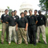 STUDENTS WITH BOYS NATION AT CAPITOL - Students with the American Legion Boys Nation youth leadership conference pose outside the U.S. Capitol in Washington July 27. Participants from left are: Thomas Augustine, 17, of St. Edmond High School in Fort Dodge, Iowa; Patrick Thompson, 17, of Notre Dame High School in Hamilton, N.J.; George Lyle, 17, of All Saints' Academy in Lakeland, Fla.; Edward Image of STUDENTS WITH BOYS NATION AT CAPITOL - Students with the American Legion Boys Nation youth leadership conference pose outside the U.S. Capitol in Washington July 27. Participants from left are: Thomas Augustine, 17, of St. Edmond High School in Fort Dodge, Iowa; Patrick Thompson, 17, of Notre Dame High School in Hamilton, N.J.; George Lyle, 17, of All Saints' Academy in Lakeland, Fla.; Edward