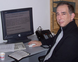 PRIEST HOLDS TITLE AS TORONTO'S POET LAUREATE
Father Pier Giorgio Di Cicco, Toronto's poet laureate since 2004, says he has been interested in restoring creativity in society. Image of PRIEST HOLDS TITLE AS TORONTO'S POET LAUREATE
Father Pier Giorgio Di Cicco, Toronto's poet laureate since 2004, says he has been interested in restoring creativity in society.