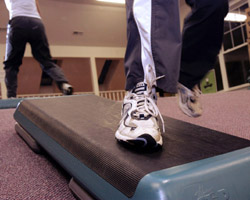 CHOOSING A HEALTH CLUB – Joining a health club can be helpful to stay on a regular exercise routine and it is worthwhile to take the time to find a club that has adequate equipment, a trained staff and affordability. (Photo CNS)
Image of CHOOSING A HEALTH CLUB – Joining a health club can be helpful to stay on a regular exercise routine and it is worthwhile to take the time to find a club that has adequate equipment, a trained staff and affordability. (Photo CNS)