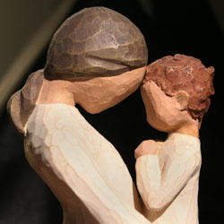 MOTHER'S DAY GIFT IDEAS - Giving gifts on Mother's Day is a way to say thanks for a mother's time, love and care. The gift possibilities are endless. Figurines, like the <i>Willow Tree </i> trademark mother and child pictured above, celebrate special Image of MOTHER'S DAY GIFT IDEAS - Giving gifts on Mother's Day is a way to say thanks for a mother's time, love and care. The gift possibilities are endless. Figurines, like the <i>Willow Tree </i> trademark mother and child pictured above, celebrate special