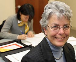 WHISTLE WHILE YOU WORK? - Career specialist: Lynne Sarikas of Northeastern University in Boston says that happiness at work is highly individual, but she finds most employees want to be appreciated. Image of WHISTLE WHILE YOU WORK? - Career specialist: Lynne Sarikas of Northeastern University in Boston says that happiness at work is highly individual, but she finds most employees want to be appreciated.