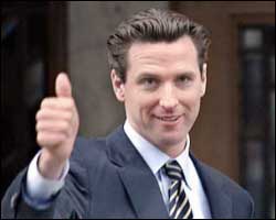 San Francisco Mayor Gavin Newsom, a dissident Catholic, has been the protagonist behind the Homosexual 'Marriage' movement. Now, he expresses his opposition to Conscience exemptions for public officials. Will California force compliance? Image of San Francisco Mayor Gavin Newsom, a dissident Catholic, has been the protagonist behind the Homosexual 'Marriage' movement. Now, he expresses his opposition to Conscience exemptions for public officials. Will California force compliance?