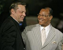 In this June 1, 2007 file photo, Rev. Michael Pfleger, left, of Saint Sabina Catholic Church is seen with Rev. Jesse Jackson during a news conference at Rainbow/Push Coalition headquarters in Chicago. Pfleger apologized Thursday, May 29, 2008, for the sermon given Sunday at Trinity United Church of Christ, during which he said Clinton cried in January because she felt 'entitled' to the Democratic nomination and that a 'black man is stealing my show.' Image of In this June 1, 2007 file photo, Rev. Michael Pfleger, left, of Saint Sabina Catholic Church is seen with Rev. Jesse Jackson during a news conference at Rainbow/Push Coalition headquarters in Chicago. Pfleger apologized Thursday, May 29, 2008, for the sermon given Sunday at Trinity United Church of Christ, during which he said Clinton cried in January because she felt 'entitled' to the Democratic nomination and that a 'black man is stealing my show.'