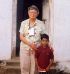 LONG-DISTANCE RELATIONSHIP - Maxine Kaiser meets with 8-year old Sumanth Bala during her recent visit to India. Kaiser has sponsored Sumanth for three years through the Christian Foundation for Children and Aging. Image of LONG-DISTANCE RELATIONSHIP - Maxine Kaiser meets with 8-year old Sumanth Bala during her recent visit to India. Kaiser has sponsored Sumanth for three years through the Christian Foundation for Children and Aging.