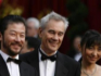 Director Sergei Bodrov (C) and actors Tadanobu Asano (L) and Khulan Chuluun of 'Mongol' arrive at the 80th annual Academy Awards in Hollywood, February 24, 2008. Long on ethnographic detail and visual splendor but short on narrative coherence, Sergei Bodrov's 'Mongol' relates the story of Genghis Khan's early years in a plodding, uninspired fashion that doesn't bode well for the next two entries in a planned trilogy. Image of Director Sergei Bodrov (C) and actors Tadanobu Asano (L) and Khulan Chuluun of 'Mongol' arrive at the 80th annual Academy Awards in Hollywood, February 24, 2008. Long on ethnographic detail and visual splendor but short on narrative coherence, Sergei Bodrov's 'Mongol' relates the story of Genghis Khan's early years in a plodding, uninspired fashion that doesn't bode well for the next two entries in a planned trilogy.