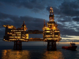 Barack Obama vowed to protect the ban on oil offshore drilling Friday and blasted John McCain for violating Image of Barack Obama vowed to protect the ban on oil offshore drilling Friday and blasted John McCain for violating
