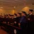 The Graduate Graduation Ceremony in Christ the King Chapel. Image of The Graduate Graduation Ceremony in Christ the King Chapel.