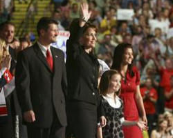 The Palin's have acted as a pro-life family acts. The Governor of Alaska is a great asset to John McCain and the kind of leader America needs.Bristol Palin acknowledges that she is five months pregnant and unmarried. She and the father of this child have properly exercised their freedom of choice, and they have done so morally. They have chosen life.Her family stands with her and so should America. Image of The Palin's have acted as a pro-life family acts. The Governor of Alaska is a great asset to John McCain and the kind of leader America needs.Bristol Palin acknowledges that she is five months pregnant and unmarried. She and the father of this child have properly exercised their freedom of choice, and they have done so morally. They have chosen life.Her family stands with her and so should America.