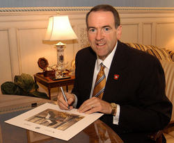 Former Governor Mike Huckabee 'To say that one person has value, but another does not, that one has human dignity but another does not, or somehow has less… that is the kind of thinking that slavery was built upon, and worse… . The dignity of every human person and the value of every human life must be the pole star of all public policy'. Image of Former Governor Mike Huckabee 'To say that one person has value, but another does not, that one has human dignity but another does not, or somehow has less… that is the kind of thinking that slavery was built upon, and worse… . The dignity of every human person and the value of every human life must be the pole star of all public policy'.