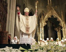 (Archbishop Timothy Dolan) 'The comparison of abortion to slavery is an apt one. The right of a citizen to 'own' another human being as property—to control him/her, use him/her, sell him or decide her fate—was, prior to 1865, constitutional, sad to say'. Image of (Archbishop Timothy Dolan) 'The comparison of abortion to slavery is an apt one. The right of a citizen to 'own' another human being as property—to control him/her, use him/her, sell him or decide her fate—was, prior to 1865, constitutional, sad to say'.