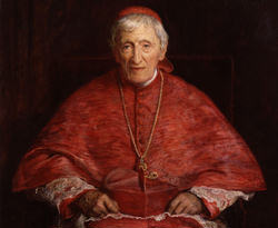 (A Photo of John Henry Cardinal Newman) 'Newman foresaw a point where the weakness of non Catholic Christian traditions, under the assaults of rationalism and unbelief, would signal the moment had arrived for plans to allow bodies of such Christians to enter into communion with the Catholic Church'. Image of (A Photo of John Henry Cardinal Newman) 'Newman foresaw a point where the weakness of non Catholic Christian traditions, under the assaults of rationalism and unbelief, would signal the moment had arrived for plans to allow bodies of such Christians to enter into communion with the Catholic Church'.