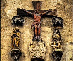 Christians mark time by the great events of the Life, Death and Resurrection of Jesus Christ. We are always moving forward and toward His loving return. We mark our Christian culture with events of importance from the ongoing 'family', history of the Church. The members of that family were birthed from the wounded side of the Savior on the Cross-at Calvary’s hill. Image of Christians mark time by the great events of the Life, Death and Resurrection of Jesus Christ. We are always moving forward and toward His loving return. We mark our Christian culture with events of importance from the ongoing 'family', history of the Church. The members of that family were birthed from the wounded side of the Savior on the Cross-at Calvary’s hill.