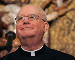 Archbishop George H. Niederauer in a well written piece entitled “Free Will, Conscience and Moral Choice: What Catholics believe” has once again corrected the Speaker, a member of his flock. Image of Archbishop George H. Niederauer in a well written piece entitled “Free Will, Conscience and Moral Choice: What Catholics believe” has once again corrected the Speaker, a member of his flock.