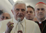 '...we need to be realistic in expecting that evil will always attack, from within and from outside, but the forces of good are also always present, and finally the Lord is stronger than evil and the Virgin Mary is for us the visible maternal guarantee that the will of God is always the last word in history.' Image of '...we need to be realistic in expecting that evil will always attack, from within and from outside, but the forces of good are also always present, and finally the Lord is stronger than evil and the Virgin Mary is for us the visible maternal guarantee that the will of God is always the last word in history.'