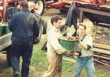 Men at Madonna House Apostolate participate in Christ-like service toward their neighbors. Image of Men at Madonna House Apostolate participate in Christ-like service toward their neighbors.