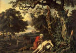 The parable of the Good Samaritan shows us how we are to live our lives. Image of The parable of the Good Samaritan shows us how we are to live our lives.