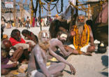 Hindus gathering for the meeting Image of Hindus gathering for the meeting