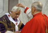 Pope Benedict XVI, penitent and pilgrim Image of Pope Benedict XVI, penitent and pilgrim