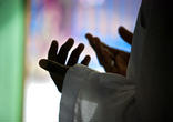 Praying the Rosary Image of Praying the Rosary