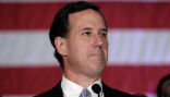Former presidential contender Rick Santorum. Image of Former presidential contender Rick Santorum.