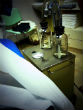 One of the four images posted by Jane Young of her abortion. Young is attempting to display abortion as a sterile, clinical procedure in an effort to 'demystify' it. Image of One of the four images posted by Jane Young of her abortion. Young is attempting to display abortion as a sterile, clinical procedure in an effort to 'demystify' it.