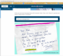 A screencap of the offensive note. Image of A screencap of the offensive note.