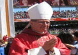 Cardinal Mahony will be traveling to Rome to elect the new pope. Image of Cardinal Mahony will be traveling to Rome to elect the new pope.