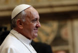 Pope Francis is ready to start spring cleaning in the Vatican. Image of Pope Francis is ready to start spring cleaning in the Vatican.