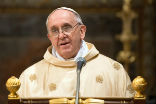 Pope Francis has directed the faithful to avoid hypocrisy and to minister to the poor. Image of Pope Francis has directed the faithful to avoid hypocrisy and to minister to the poor.