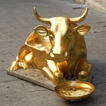 The Golden Calf, symbol of idolatry Image of The Golden Calf, symbol of idolatry