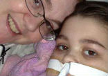 Sarah is now taking some breaths on her own, although she continues to breathe mostly with the help of a ventilator. Image of Sarah is now taking some breaths on her own, although she continues to breathe mostly with the help of a ventilator.