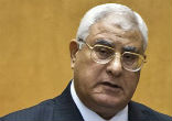 Adly Mansour, the interim president of Egypt Image of Adly Mansour, the interim president of Egypt