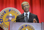 Chokwe Lumumba is the Mayor of Jackson and is applying revolutionary ideas to government. Image of Chokwe Lumumba is the Mayor of Jackson and is applying revolutionary ideas to government.
