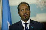 Somali President Hassan Sheikh Mohamud. Image of Somali President Hassan Sheikh Mohamud.