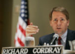 Richard Cordray CFPB Director is yet to explain why his agency is monitoring your credit card transactions. Image of Richard Cordray CFPB Director is yet to explain why his agency is monitoring your credit card transactions.