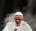 Pope Benedict celebrates Mass during his tenure. He most recently sent a letter defending his work to protect children within the Church. Image of Pope Benedict celebrates Mass during his tenure. He most recently sent a letter defending his work to protect children within the Church.