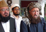 Maulana Sami ul-Haq, shown at the right, believes the Taliban are freedom fighters. Image of Maulana Sami ul-Haq, shown at the right, believes the Taliban are freedom fighters.