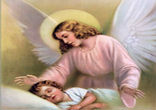 Our Guardian Angels protect us. Image of Our Guardian Angels protect us.
