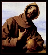 The Crucified Christ is embraced by St. Francis with a self emptying love so passionate and consuming that he becomes the One whom he desires. Through grace he also experiences transformed human desires and cultivates the spiritualized senses of the hierarchic man. As his response to God unfolds, Francis ultimately offered Himself with and in Christ for the world. This is the fullness of the meaning of crucified and cruciform love.
Image of The Crucified Christ is embraced by St. Francis with a self emptying love so passionate and consuming that he becomes the One whom he desires. Through grace he also experiences transformed human desires and cultivates the spiritualized senses of the hierarchic man. As his response to God unfolds, Francis ultimately offered Himself with and in Christ for the world. This is the fullness of the meaning of crucified and cruciform love.