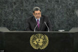 Prime Minister Ralph Gonsalves, of Saint Vincent and the Grenadines, said before the UN General Assembly, that European nations must pay for slavery. Image of Prime Minister Ralph Gonsalves, of Saint Vincent and the Grenadines, said before the UN General Assembly, that European nations must pay for slavery.
