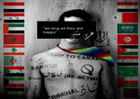 No entry for Gay Muslims. Image of No entry for Gay Muslims.