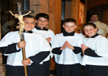 It is a great privilege to be an alter server. Image of It is a great privilege to be an alter server.