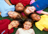 A community of children Image of A community of children
