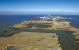 The port under construction. It's still growing. Image of The port under construction. It's still growing.