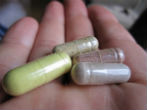 Powdered nuts, rice, wheat and soy often combine with random weeds, laxatives, and mass quantities of caffeine, to create the herbal supplements many people consume daily. Image of Powdered nuts, rice, wheat and soy often combine with random weeds, laxatives, and mass quantities of caffeine, to create the herbal supplements many people consume daily.