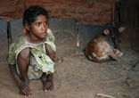 India Rises, Leaving Poor Behind. Image of India Rises, Leaving Poor Behind.